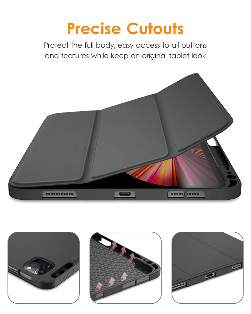 Amazon.co.jp: VIKESI iPad Pro 11インチ用ケース ペンシルホルダー